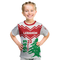 Personalized Lebanon Independence Day Kid T Shirt Cedrus libani - Wonder Print Shop