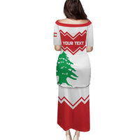 Personalized Lebanon Independence Day Puletasi Cedrus libani - Wonder Print Shop