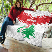Lebanon Independence Day Quilt Cedrus libani - Wonder Print Shop