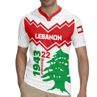 Personalized Lebanon Independence Day Rugby Jersey Cedrus libani - Wonder Print Shop