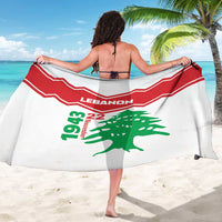 Lebanon Independence Day Sarong Cedrus libani - Wonder Print Shop