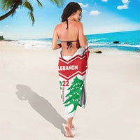 Lebanon Independence Day Sarong Cedrus libani - Wonder Print Shop