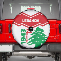 Lebanon Independence Day Spare Tire Cover Cedrus libani - Wonder Print Shop