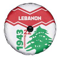 Lebanon Independence Day Spare Tire Cover Cedrus libani - Wonder Print Shop