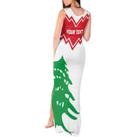Personalized Lebanon Independence Day Tank Maxi Dress Cedrus libani - Wonder Print Shop
