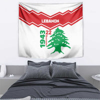 Lebanon Independence Day Tapestry Cedrus libani - Wonder Print Shop