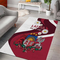 Latvia Area Rug Dievs sveti Latviju - Wonder Print Shop