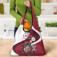 Latvia Grocery Bag Dievs sveti Latviju