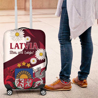 Latvia Luggage Cover Dievs sveti Latviju - Wonder Print Shop