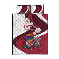 Latvia Quilt Bed Set Dievs sveti Latviju - Wonder Print Shop