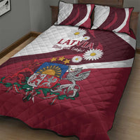 Latvia Quilt Bed Set Dievs sveti Latviju - Wonder Print Shop