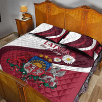 Latvia Quilt Bed Set Dievs sveti Latviju - Wonder Print Shop