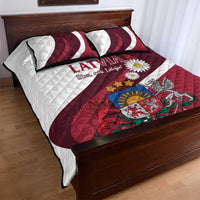 Latvia Quilt Bed Set Dievs sveti Latviju - Wonder Print Shop