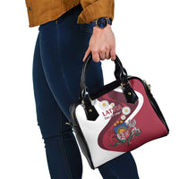 Latvia Shoulder Handbag Dievs sveti Latviju