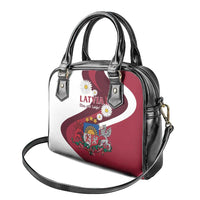 Latvia Shoulder Handbag Dievs sveti Latviju