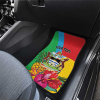 Barbuda Car Mats Frigate Bird Tropical Style