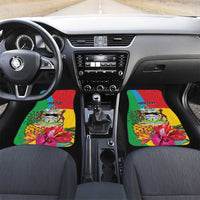 Barbuda Car Mats Frigate Bird Tropical Style