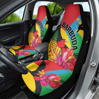 Barbuda Car Seat Cover Frigate Bird Tropical Style