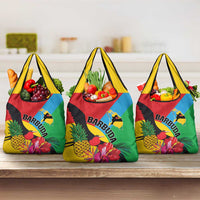 Barbuda Grocery Bag Frigate Bird Tropical Style