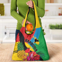 Barbuda Grocery Bag Frigate Bird Tropical Style