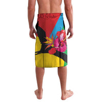 Personalised Barbuda Lavalava Frigate Bird Tropical Style - Wonder Print Shop