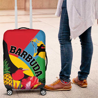 Barbuda Luggage Cover Frigate Bird Tropical Style - Wonder Print Shop