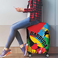 Barbuda Luggage Cover Frigate Bird Tropical Style - Wonder Print Shop