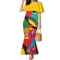 Personalised Barbuda Mermaid Dress Frigate Bird Tropical Style - Wonder Print Shop