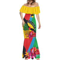 Personalised Barbuda Mermaid Dress Frigate Bird Tropical Style - Wonder Print Shop