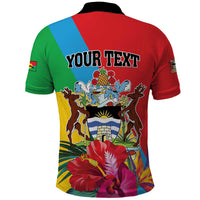 Personalised Barbuda Polo Shirt Frigate Bird Tropical Style - Wonder Print Shop