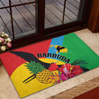 Barbuda Rubber Doormat Frigate Bird Tropical Style - Wonder Print Shop
