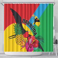 Barbuda Shower Curtain Frigate Bird Tropical Style - Wonder Print Shop