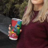 Personalised Barbuda Tumbler Cup Frigate Bird Tropical Style - Wonder Print Shop