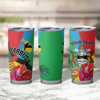 Personalised Barbuda Tumbler Cup Frigate Bird Tropical Style - Wonder Print Shop