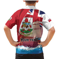 Personalised Bermuda Family Matching Mermaid Dress and Hawaiian Shirt Quo Fata Ferunt