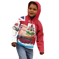 Personalised Bermuda Kid Hoodie Quo Fata Ferunt - Wonder Print Shop