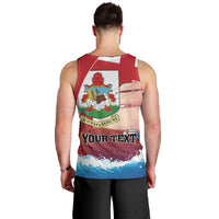 Personalised Bermuda Men Tank Top Quo Fata Ferunt - Wonder Print Shop