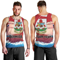 Personalised Bermuda Men Tank Top Quo Fata Ferunt - Wonder Print Shop
