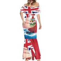 Personalised Bermuda Mermaid Dress Quo Fata Ferunt - Wonder Print Shop