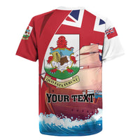 Personalised Bermuda Rugby Jersey Quo Fata Ferunt - Wonder Print Shop