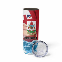 Personalised Bermuda Skinny Tumbler Quo Fata Ferunt - Wonder Print Shop
