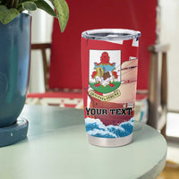 Personalised Bermuda Tumbler Cup Quo Fata Ferunt - Wonder Print Shop