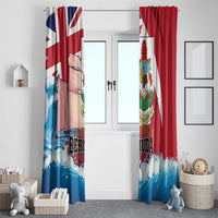 Bermuda Window Curtain Quo Fata Ferunt - Wonder Print Shop