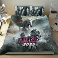 Pegasus Horse Racing 2025 Bedding Set Soar to Victory