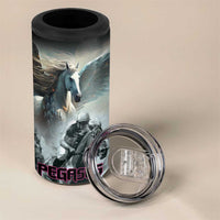 Personalized Pegasus Horse Racing 2025 4 in 1 Can Cooler Tumbler Soar to Victory