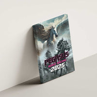 Pegasus Horse Racing 2025 Canvas Wall Art Soar to Victory