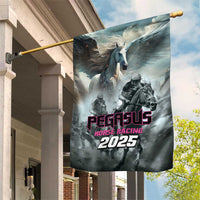 Pegasus Horse Racing 2025 Garden Flag Soar to Victory - Wonder Print Shop