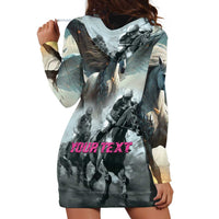 Personalized Pegasus Horse Racing 2025 Hoodie Dress Soar to Victory - Wonder Print Shop