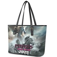 Pegasus Horse Racing 2025 Leather Tote Bag Soar to Victory