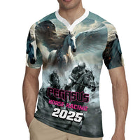 Personalized Pegasus Horse Racing 2025 Rugby Jersey Soar to Victory - Wonder Print Shop
